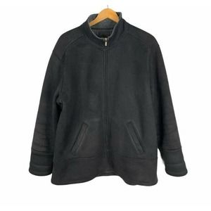 Lauren Ralph Lauren Nubuck Fleece Lined Jacket